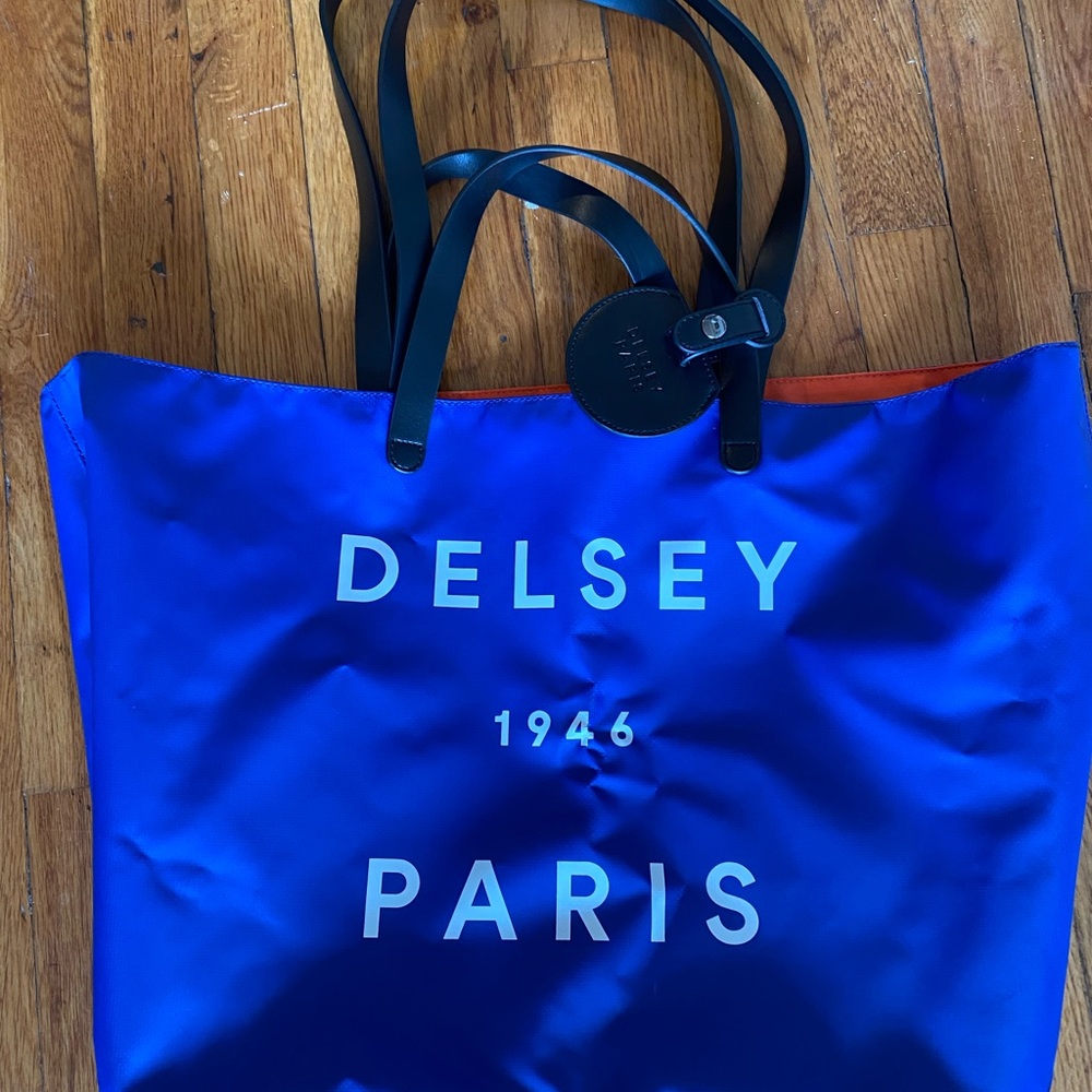 Blue Tote Bag